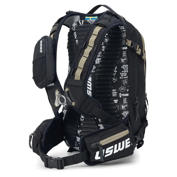 USWE Core Dirt Biking Daypack 25L - Black/USWE Red