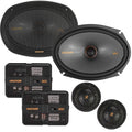 KSS690 6x9 (160x230mm) Component system w/1 (25mm) tweeters 4ohm RoHS Compliant