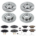 Power Stop 15-18 Audi A3 Front & Rear Autospecialty Brake Kit