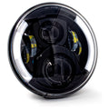 Letric Lighting 7in Intgrd W/Swtchbk T/S Blk