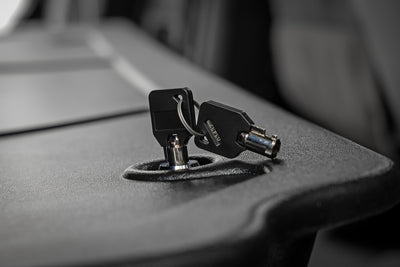 Rough country Under Seat Storage with Locking Lid Double Cab Chevy/GMC 1500/2500HD/3500HD (19-26 Classic) RC0994