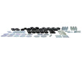 Body mount - bushing 8 Shell Bushings 22 Bushings 4 Plates 12 Tubes 12 Bolts 2 Nuts 28 Washers Grease Install Guide
