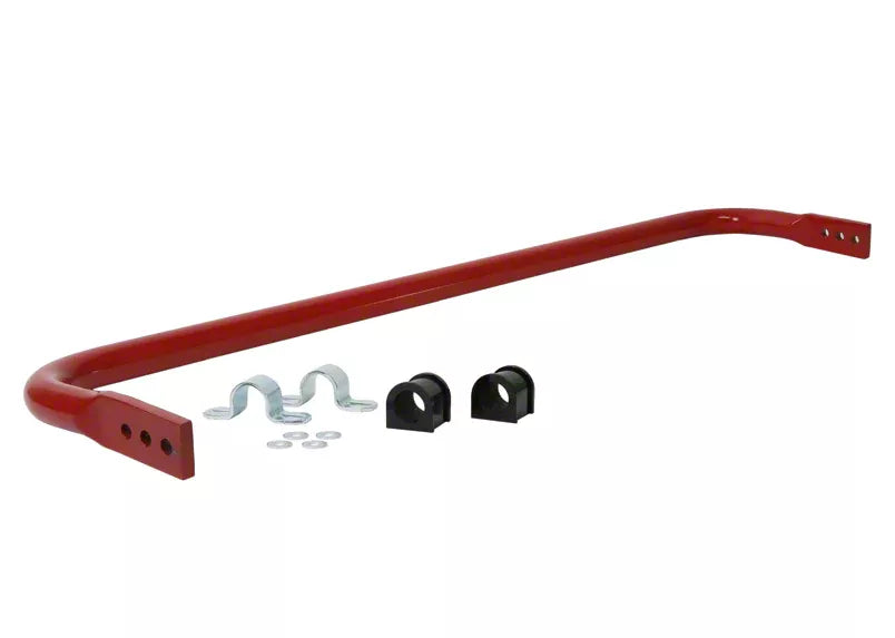 Sway Bar - 30mm X heavy duty blade adjustable 1 Sway Bar 2 Bushings 2 Saddles 4 Washers Install Guide Grease