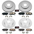 Power Stop 12-18 Hyundai Accent Front & Rear Z17 Evolution Geomet Coated Brake Kit