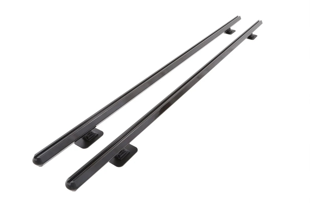 Deezee 2003-23 Dodge/Ram Ram Hex Series Side Rails - Gloss Black 5 1/2Ft Bed