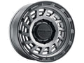 Aluminum Wheels 17x8.5 Halo 957GB Gunmetal Gray Black Ring 0 Offset 6 on 135 Bolt Pattern 87.1 Bore Raceline