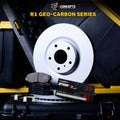 R1 Concepts Brake Rotor- Blank with Optimum Oe Pads Fits Cadillac ELR