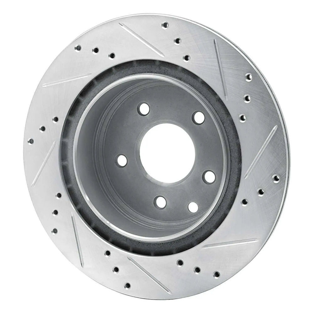 DFC 03-24 Infiniti M37 Rear Drilled & Slotted Geoperformance Rotors