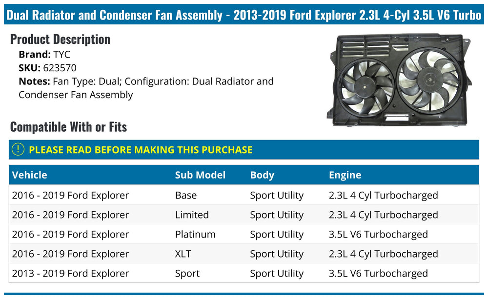 1317 FD XPLOR 3.5L TUR RAD & COND CFA