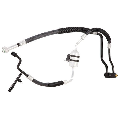 STACK PIPE CHROME ANGLED 5IN ID 48IN LGTH