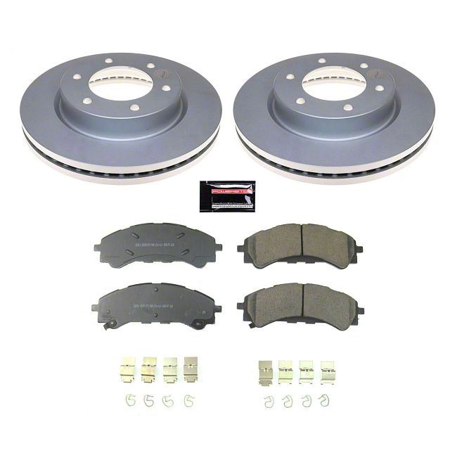 Power Stop 19-21 Ford Ranger Front Z17 Evolution Geomet Coated Brake Kit