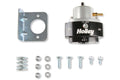 ADJUSTABLE BILLET BYPASS REGULATOR6AN KIT W/ FUEL PRESSURE GUAGE & ADAPTER FIT