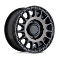 BUSND 15X7 4X110 SGL-BLK-MCH-DDT-RG 36MM