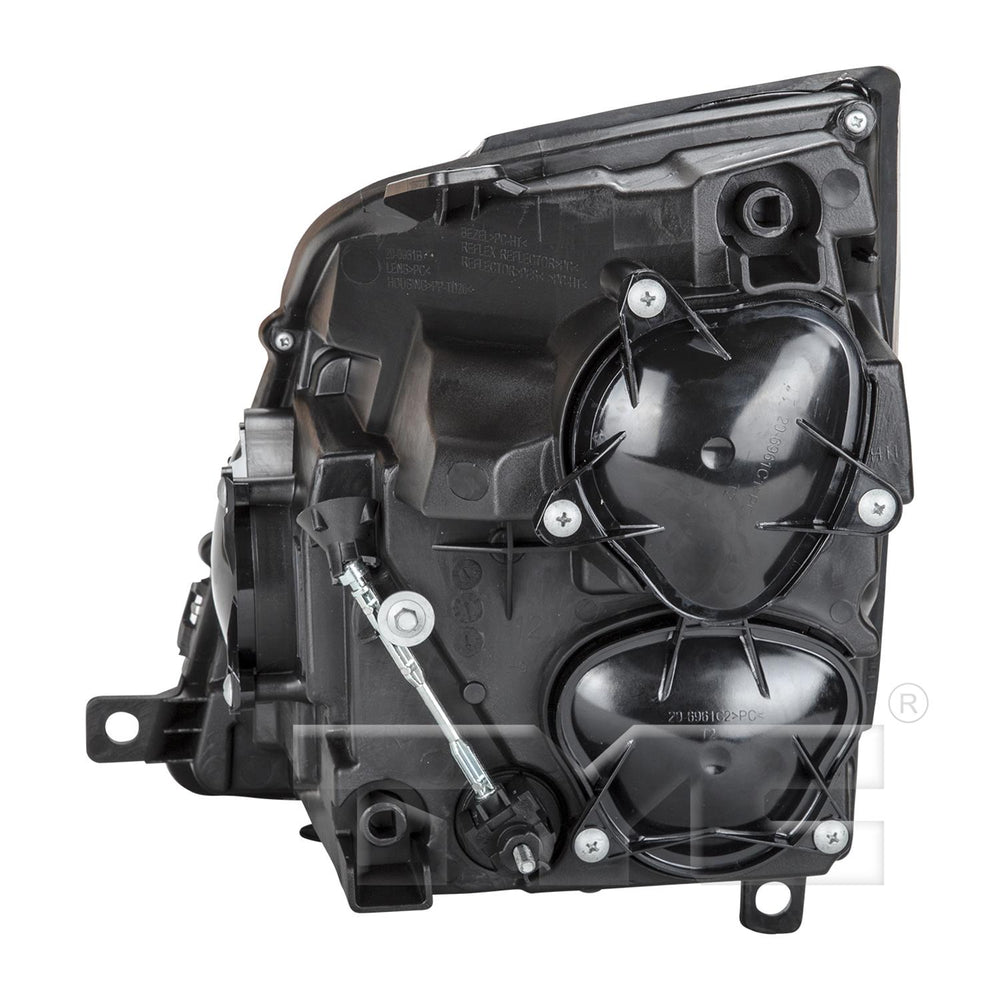 RH HEADLAMP ASSY COMPOSITE EXC V; SEDAN; HALOGEN CADILLAC CTS 0814; CTS WGN 1014; COUPE CTS 1115