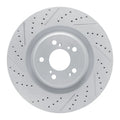 R1 21-26 Acura Tlx Front Left Drilled & Slotted Geoperformance Rotor
