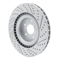 R1 21-26 Acura Tlx Front Left Drilled & Slotted Geoperformance Rotor
