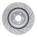 R1 21-26 Acura Tlx Front Left Drilled & Slotted Geoperformance Rotor