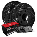 R1 10-19 BMW Alpina B7L Right Front Geo-Carbon Series Rotor