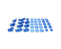 Dress Up Bolts Subaru Impreza WRX and STI (Engine Bay) 2002-2003 GD/GG Blue