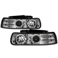 SPYDER headlights installed view