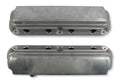 SBC M/T Valve Cover Set - Black Krinkle