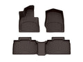 WeatherTech Cocoa Front Rear FloorLiner HP Fits -22-26 Ford 471716-1-2IM