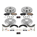 Power Stop 13-15 Honda Civic Sedan Front & Rear Autospecialty Brake Kit