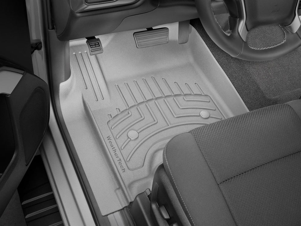WeatherTech Grey Front Rear FloorLiner HP Fits -20-19 Chevrolet GMC 466071IM-465424IM