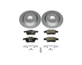 Power Stop 08-11 Saab 9-3 Rear Euro-Stop Brake Kit