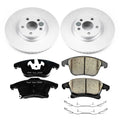 Power Stop 17-19 Lincoln MKZ Front Z17 Evolution Geomet Coated Brake Kit