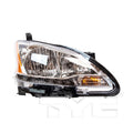 RH HEADLAMP ASSY COMPOSITE NISSAN SENTRA 20132015