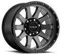 Aluminum Wheels 17x8.5 Clutch 934G Gunmetal Gray Multi Spoke 0 Offset 5 on 139.7 Bolt Pattern 106.5 Bore Raceline