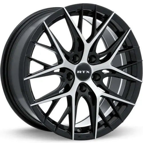 VALKYRIE 18X8 5X114.3 ET40 CB73.1 GLOSS BLACK MACHINED