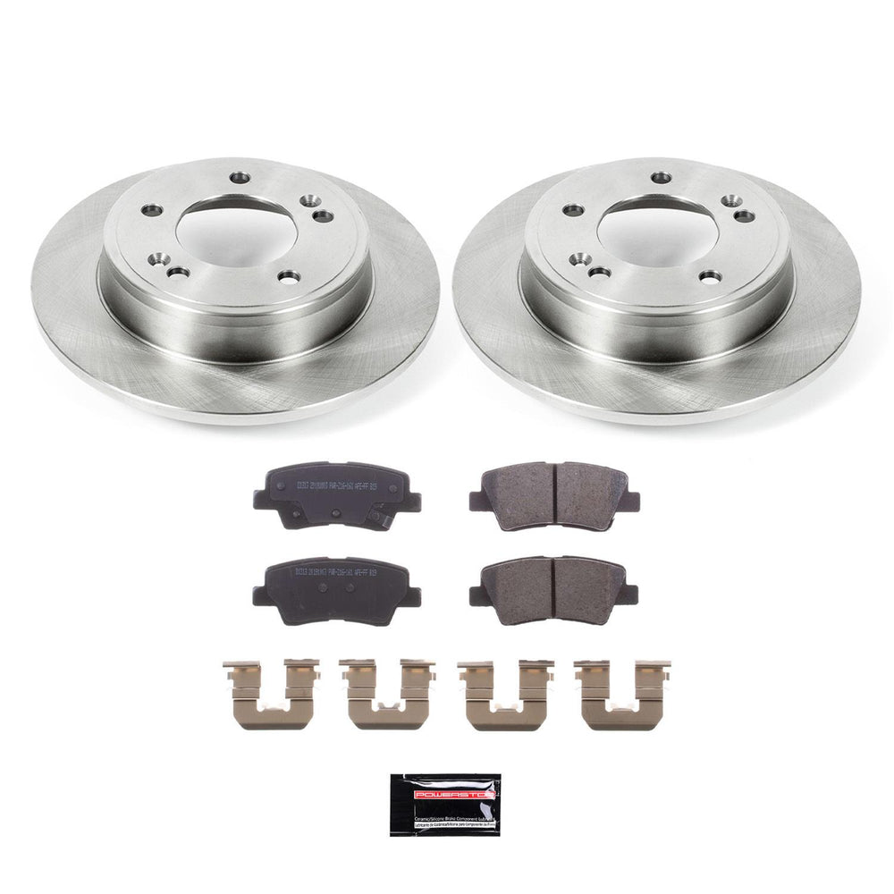 Power Stop 17-19 Kia Soul Front & Rear Autospecialty Brake Kit