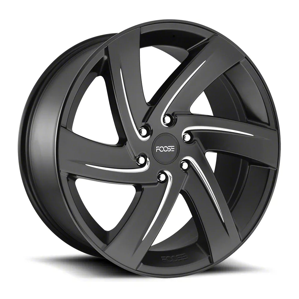 F167 22X9.5 6X5.5 MT-BLK-MIL 25MM