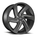 F167 22X9.5 6X5.5 MT-BLK-MIL 25MM
