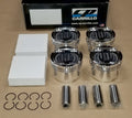 CP Piston & Ring Set for Toyota 3SGTE - Bore (86.5mm) - Size (+0.5mm) - CR (9.0) - Single