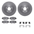 R1 Concepts Brake Rotor- Blank with Optimum Oe Pads Hdw Fits Mercedes-Benz Metris