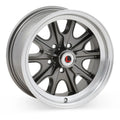 LEGENDARY WHEELS HB45 15x7 5x114.3/5x4.5 +6.95MM OS CHARCOAL/MACHINED
