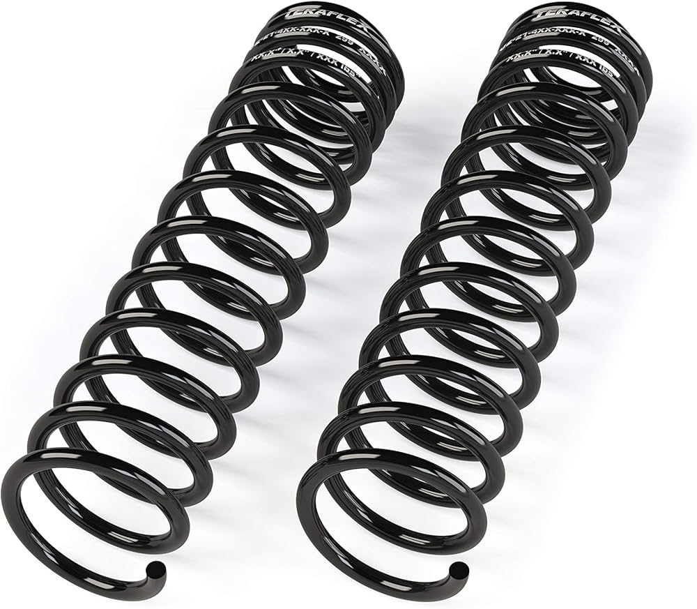 ~(27 lbs. 23X11X6)~ JLU 4-Door: 3.5 Lift Front Coil Springs - Pair