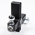 BALL MNT, 2.5" RCVR, 7" DRP/RS, 12K
