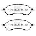 EBC S1 Brake Pad and Rotor Kit