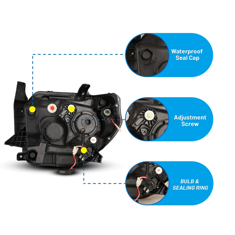 14-21 TOYOTA TUNDRA DRL PROJECTOR H