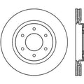 Stoptech auto part installed view