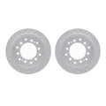 DFC 10-24 Lexus GX460 Rear Drilled & Slotted Geoperformance Rotors