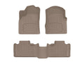 WeatherTech Tan Front Rear FloorLiner HP Fits -20-15 Dodge Jeep 454851-453242IM