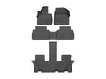 WeatherTech Black Front Rear FloorLiner HP Fits -20-25 Telluride 441532-1-2IM