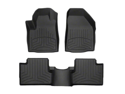 WeatherTech Black Front Rear FloorLiner HP Fits -20-21 Cherokee 448331IM-445662IM