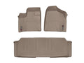 WeatherTech Tan Front Rear FloorLiner HP Fits -20-20 Grand Caravan 454211-450272IM