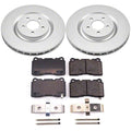 Power Stop 07-14 Ford Mustang Front Z17 Evolution Geomet Coated Brake Kit